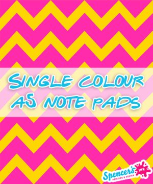 A5 Note Pads (Single colour)