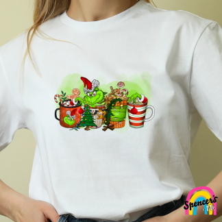 Grinch Christmas Tee