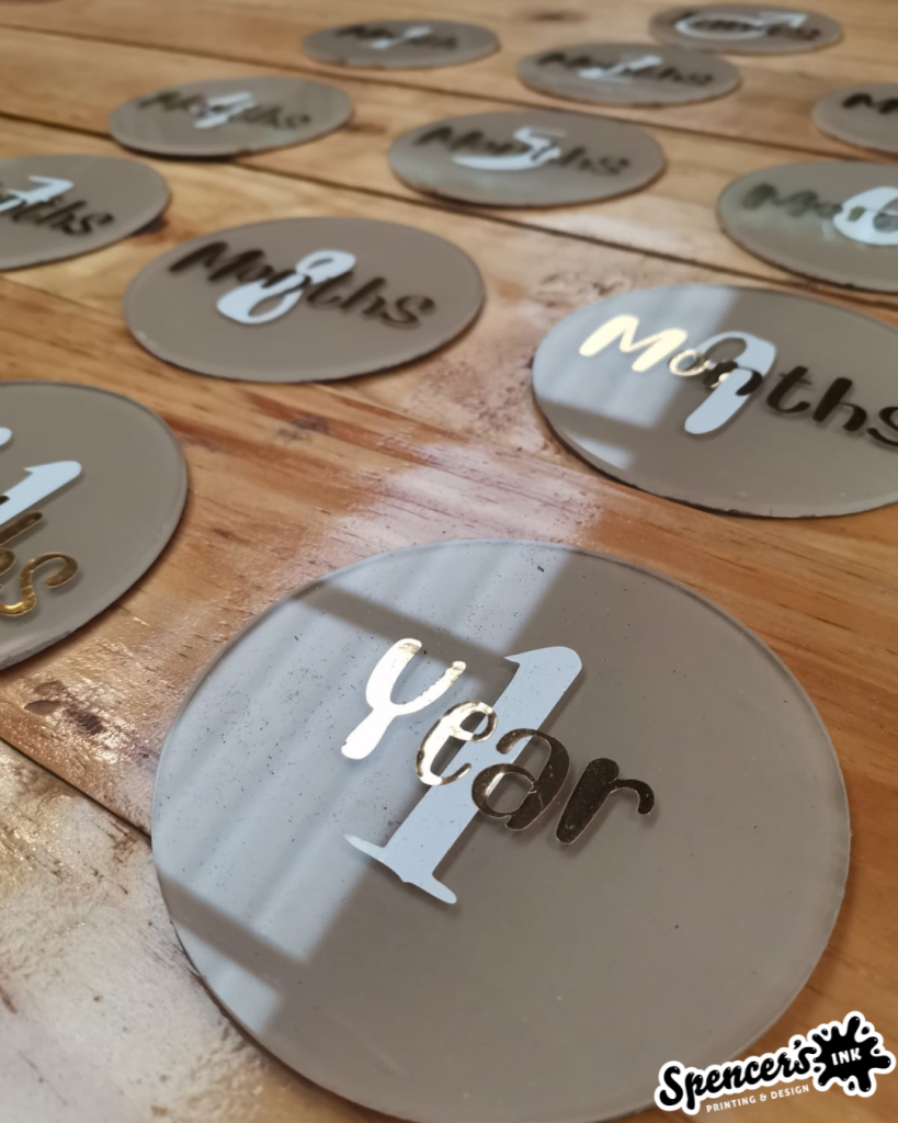 Personalised Milestone Discs
