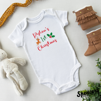 First Christmas Babygrow/Onsie