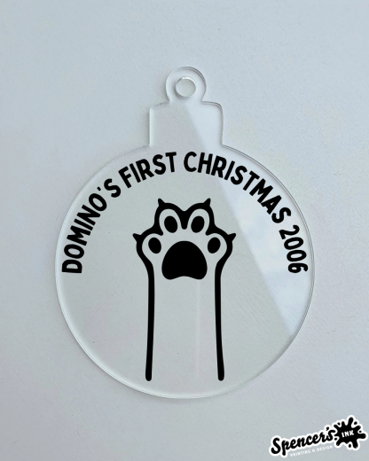 Kitty's First Christmas Bauble