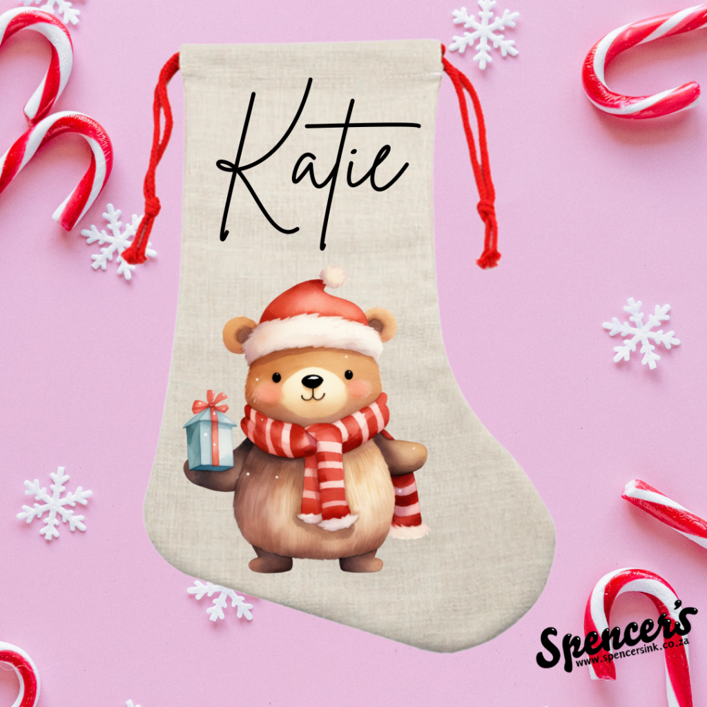 Beary Christmas Stocking