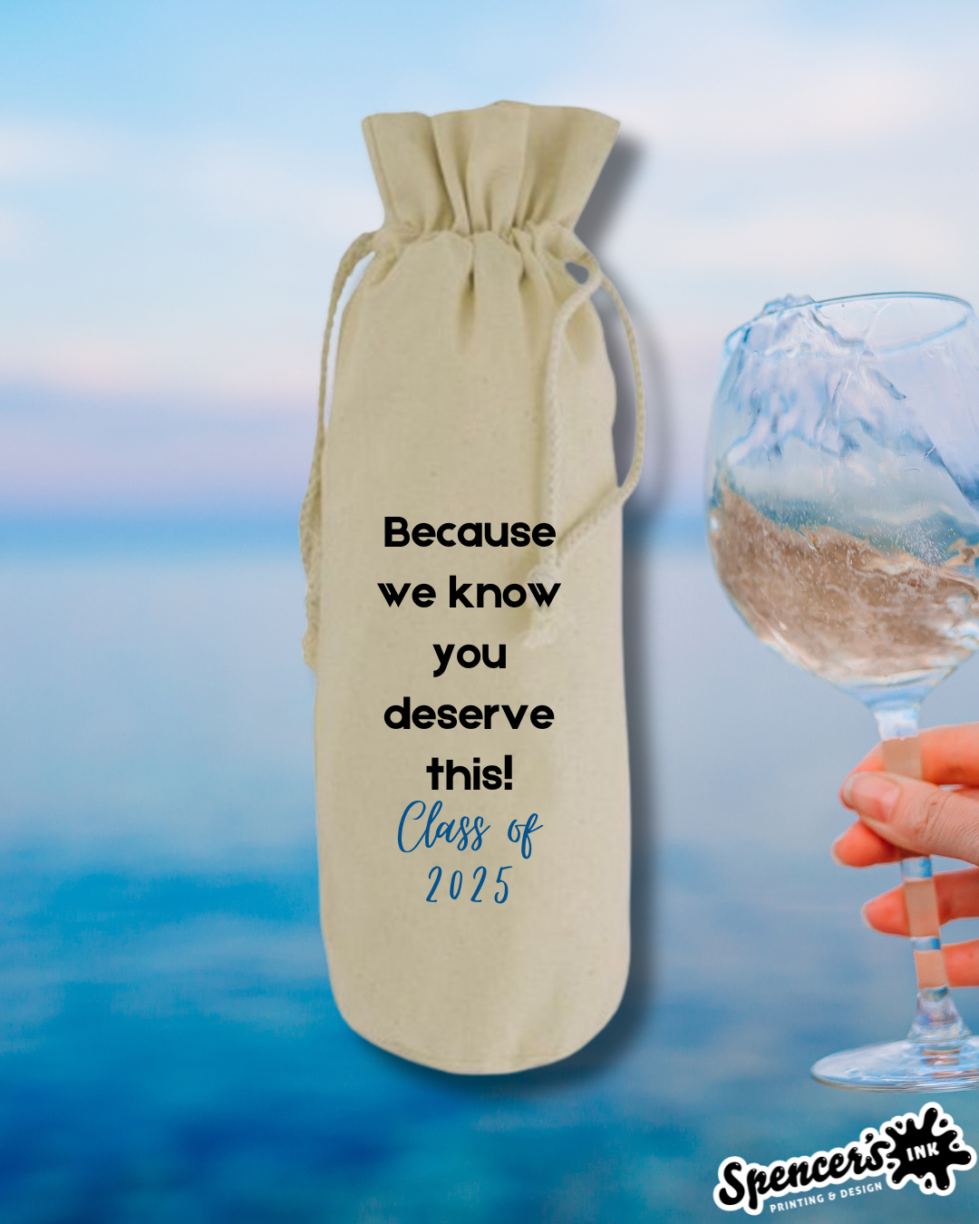 Because we know you need this wine bag
