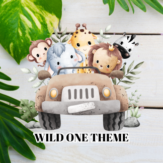 [DIGITAL] Wild One Birthday Invitation