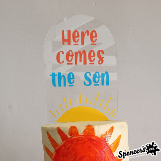 A5 Perspex Cake Arch