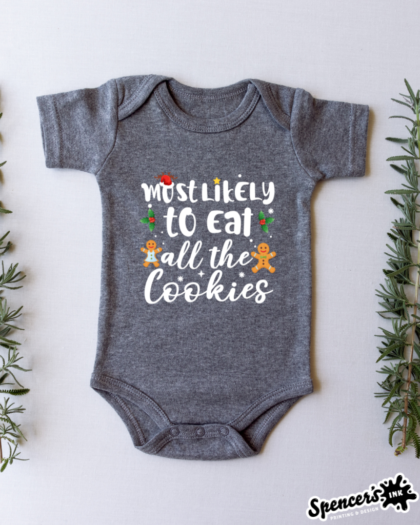 Most Likely to Eat all the Cookies Babygrow