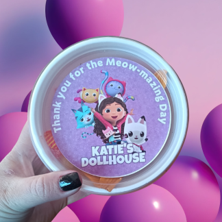 Gabby's Dollhouse Round Stickers - 9cm