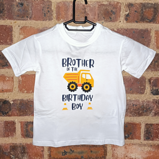 Construction Theme Tee - Brother