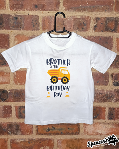 Construction Theme Tee - Brother