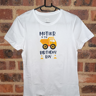 Construction Theme Tee - Mother