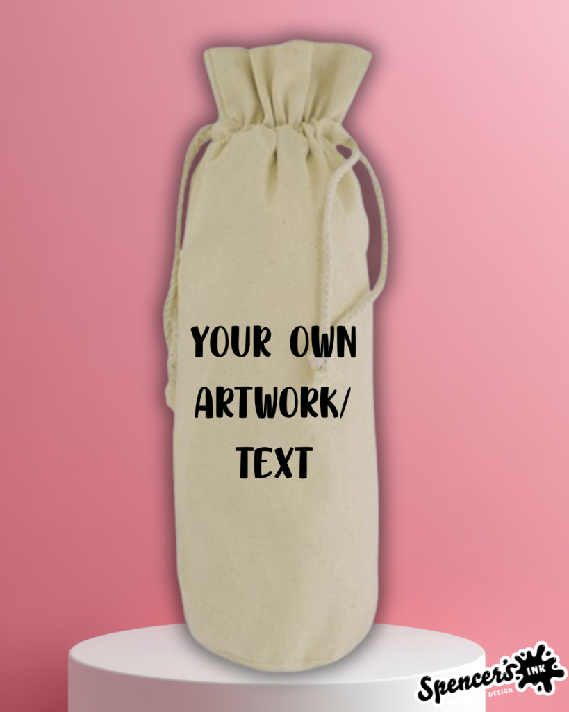 Custom Bottle Cotton Gift Bag