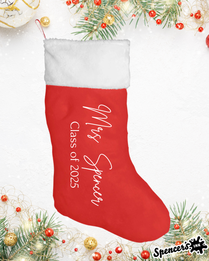 Teachers Christmas Stocking