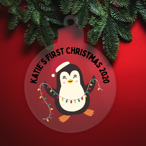 Penguin Man Bauble