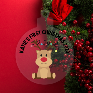 Reindeer Bauble